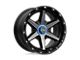 KMC Tempo Satin Black with Gray Tint 5-Lug Wheel; 17x9; 0mm Offset (02-08 RAM 1500, Excluding Mega Cab)