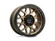 KMC Grenade Off-Road Matte Gray with Matte Black Lip 8-Lug Wheel; 17x9; 18mm Offset (03-09 RAM 2500)