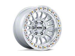 KMC IMS Gloss Silver with Machined Face 8-Lug Wheel; 18x9; 0mm Offset (03-09 RAM 2500)