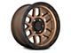 KMC Mesa Matte Bronze with Black Lip 8-Lug Wheel; 18x9; 18mm Offset (03-09 RAM 2500)