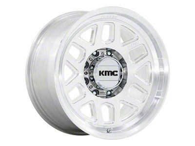 KMC Mesa Raw Machined 8-Lug Wheel; 18x9; 0mm Offset (03-09 RAM 2500)