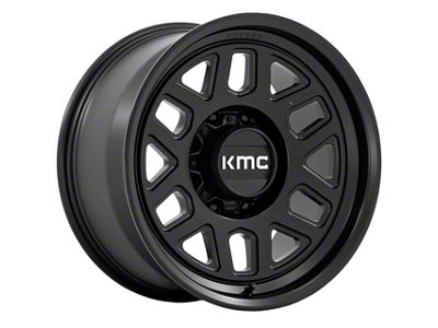 KMC Mesa Satin Black 8-Lug Wheel; 18x9; 0mm Offset (03-09 RAM 2500)