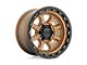 KMC Chase Matte Bronze with Black Lip 8-Lug Wheel; 18x9; 0mm Offset (03-09 RAM 3500 SRW)