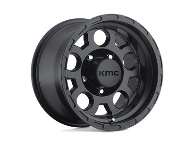 KMC Enduro Matte Black 8-Lug Wheel; 18x9; 0mm Offset (03-09 RAM 3500 SRW)