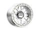 KMC Grenade Crawl Beadlock Satin Black 8-Lug Wheel; 17x9; -38mm Offset (03-09 RAM 3500 SRW)