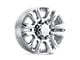 KMC Grenade Desert Beadlock Machined 8-Lug Wheel; 20x9; -12mm Offset (03-09 RAM 3500 SRW)