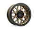 KMC Grenade Off-Road Matte Bronze with Matte Black Lip 8-Lug Wheel; 18x8.5; 0mm Offset (03-09 RAM 3500 SRW)