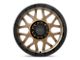 KMC Grenade Off-Road Matte Bronze with Matte Black Lip 8-Lug Wheel; 18x8.5; 0mm Offset (03-09 RAM 3500 SRW)