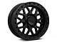 KMC GRS Satin Black 8-Lug Wheel; 17x9; 18mm Offset (03-09 RAM 3500 SRW)