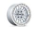 KMC IMS Gloss Silver with Machined Face 8-Lug Wheel; 20x9; 0mm Offset (03-09 RAM 3500 SRW)