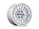 KMC IMS Gloss Silver with Machined Face 8-Lug Wheel; 18x9; 0mm Offset (03-09 RAM 3500 SRW)