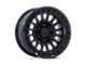 KMC IMS Matte Black with Gloss Black Lip 8-Lug Wheel; 20x9; 0mm Offset (03-09 RAM 3500 SRW)