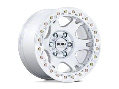 KMC VI Beadlock Machined 8-Lug Wheel; 17x9; -38mm Offset (03-09 RAM 3500 SRW)