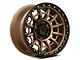 KMC Carnage Matte Bronze with Black Lip 6-Lug Wheel; 17x9; 0mm Offset (04-08 F-150)