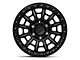 KMC Carnage Satin Black with Gray Tint 6-Lug Wheel; 17x9; 0mm Offset (04-08 F-150)