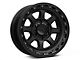 KMC Chase Satin Black with Gloss Black Lip 6-Lug Wheel; 17x9; 0mm Offset (04-08 F-150)