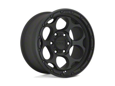 KMC Dirty Harry Textured Black 6-Lug Wheel; 20x9; 0mm Offset (04-08 F-150)