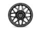 KMC Grenade Off-Road Matte Black 6-Lug Wheel; 17x9; 18mm Offset (04-08 F-150)