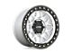 KMC GRS Machined with Satin Black Lip 6-Lug Wheel; 17x8.5; 0mm Offset (04-08 F-150)