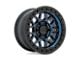 KMC GRS Midnight Blue with Gloss Black Lip 6-Lug Wheel; 17x8.5; 0mm Offset (04-08 F-150)