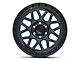 KMC GRS Midnight Blue with Gloss Black Lip 6-Lug Wheel; 20x9; 18mm Offset (04-08 F-150)