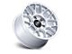 KMC Hatchet Gloss Silver with Machined Face 6-Lug Wheel; 17x8.5; 25mm Offset (04-08 F-150)