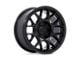 KMC Hatchet Matte Black 6-Lug Wheel; 17x8.5; 0mm Offset (04-08 F-150)