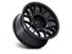 KMC Hatchet Matte Black 6-Lug Wheel; 17x8.5; 0mm Offset (04-08 F-150)