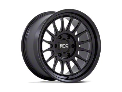 KMC Impact Forged Monoblock Satin Black 6-Lug Wheel; 18x9; 0mm Offset (04-08 F-150)