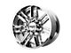 KMC Impact Satin Black Machined 6-Lug Wheel; 17x8.5; 0mm Offset (04-08 F-150)