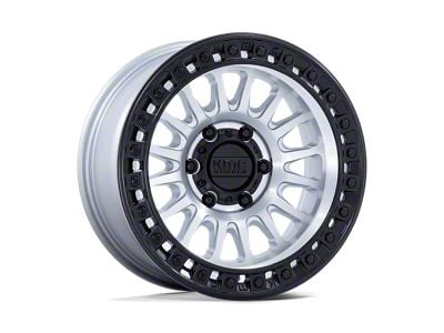 KMC IMS Machined with Black Lip 6-Lug Wheel; 20x9; 0mm Offset (04-08 F-150)