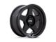 KMC Lobo Matte Black 6-Lug Wheel; 17x8.5; 18mm Offset (04-08 F-150)