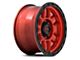 KMC Mesa Candy Red with Black Lip 6-Lug Wheel; 17x8.5; 0mm Offset (04-08 F-150)