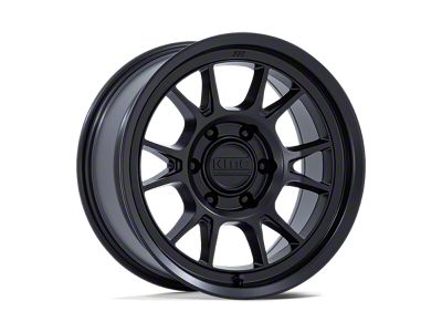 KMC Range Matte Black 6-Lug Wheel; 17x8.5; 0mm Offset (04-08 F-150)