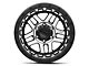 KMC Recon Satin Black Machined 6-Lug Wheel; 18x8.5; 0mm Offset (04-08 F-150)