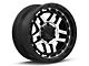 KMC Recon Satin Black Machined 6-Lug Wheel; 18x8.5; 0mm Offset (04-08 F-150)