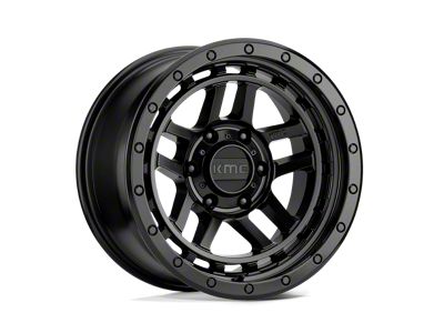 KMC Recon Satin Black 6-Lug Wheel; 17x8.5; 18mm Offset (04-08 F-150)