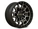 KMC Summit Satin Black with Gray Tint 6-Lug Wheel; 17x8.5; 18mm Offset (04-08 F-150)