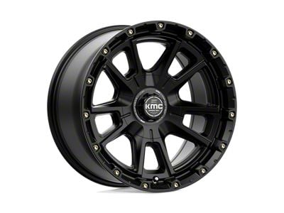 KMC Sync Satin Black 6-Lug Wheel; 20x9; 0mm Offset (04-08 F-150)