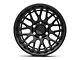 KMC Technic Satin Black 6-Lug Wheel; 18x9; 18mm Offset (04-08 F-150)