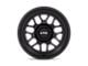 KMC Terra Satin Black 6-Lug Wheel; 18x8.5; 0mm Offset (04-08 F-150)