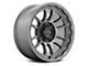 KMC Wrath Matte Anthracite 6-Lug Wheel; 20x9; 0mm Offset (04-08 F-150)