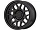 KMC Bully Ol Satin Black 6-Lug Wheel; 17x8.5; 0mm Offset (07-13 Sierra 1500)