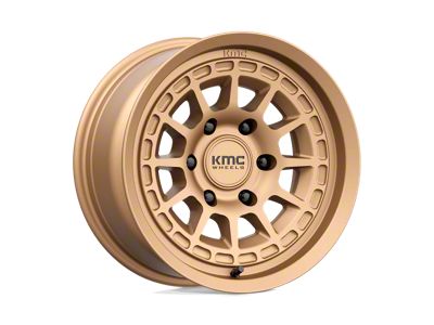 KMC Canyon Matte Bronze 6-Lug Wheel; 17x8; 20mm Offset (07-13 Sierra 1500)