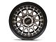 KMC Canyon Satin Black with Gray Tint 6-Lug Wheel; 17x8; 20mm Offset (07-13 Sierra 1500)