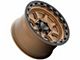 KMC Chase Matte Bronze with Black Lip 6-Lug Wheel; 17x9; -12mm Offset (07-13 Sierra 1500)