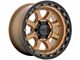 KMC Chase Matte Bronze with Black Lip 6-Lug Wheel; 20x9; 18mm Offset (07-13 Sierra 1500)