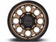KMC Dirty Harry Matte Bronze with Black Lip 6-Lug Wheel; 17x9; -12mm Offset (07-13 Sierra 1500)