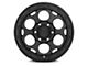 KMC Dirty Harry Textured Black 6-Lug Wheel; 18x8.5; 0mm Offset (07-13 Sierra 1500)