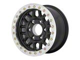 KMC Grenade Desert Beadlock Satin Black 6-Lug Wheel; 17x8.5; 0mm Offset (07-13 Sierra 1500)